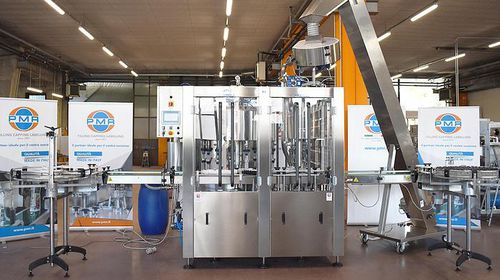 Automatische Füll- und Verschließanlage - MFC - PMR System Group - für Flüssigkeiten / Monoblock