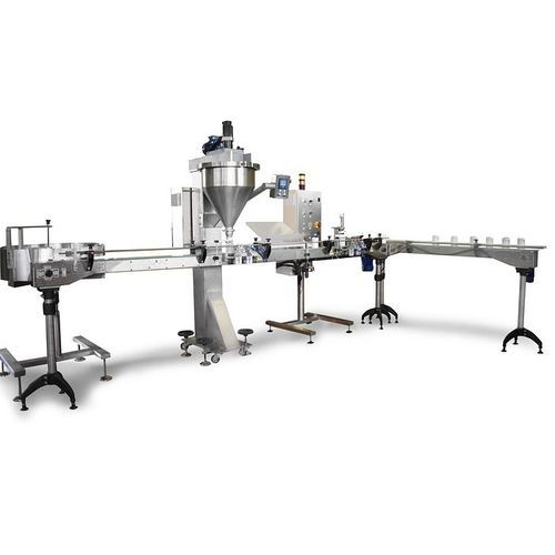 Rotierende Abfüll- und Schraubverschlussanlage - RTE1U - PMR System Group - für Pulver / Kaffee / für Granulat