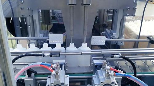 Füll Verschließ Etikettiermaschine / Rotation - RTE2U - PMR System Group - für Flüssigkeiten / für Pharmaprodukte / für Kosmetik