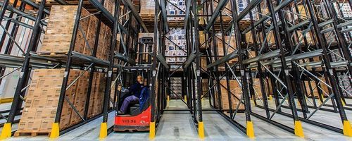 Warenlager-Regal - POLYPAL Storage Systems - Mehrplatz / Stau / FIFO