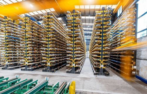 Warenlager-Regal - POLYPAL Storage Systems - Kragarm / verstellbar / Langgut