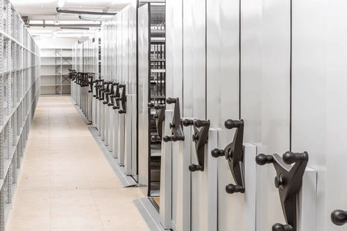Büroregal - POLYPAL Storage Systems - Warenlager / für medizinische Anwendung / Mehrplatz