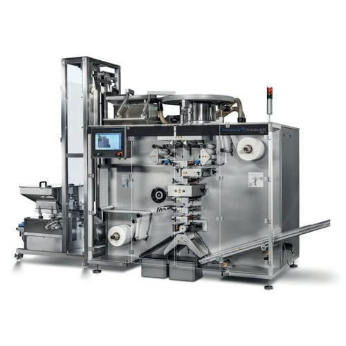 Servogesteuerte Verpackungsmaschine - HM 1 series - Romaco Group - kompakt / Tabletten / für die Pharmaindustrie