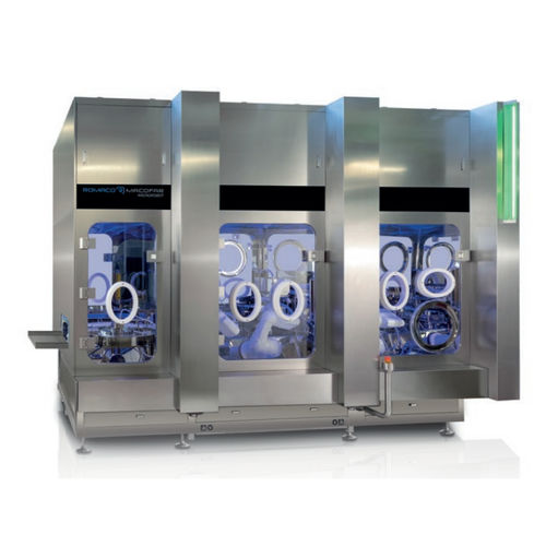 Füll- und Verschließmaschine / für Flaschen - MicroRobot 50 - Romaco Group