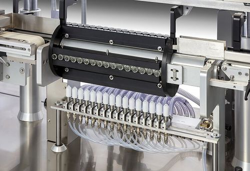 Druckluft-Reinigungsanlage - MBB 200 - Romaco Group - Saug / automatisch / für Flaschen