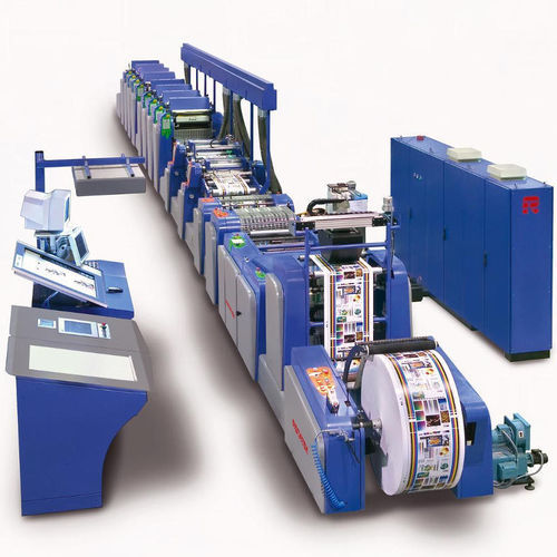 Drehbare Offsetpresse - RK-250 PLUS - Rotatek - mittlere Größe / Roll-to-Roll / für Papier