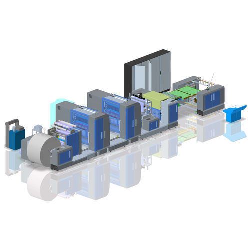 Drehbare Offsetpresse - UNIVERSAL 850 - Rotatek - mittlere Größe / für Papier / für Kunststoff