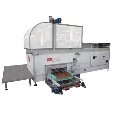 PLC-gesteuerter Trayformer - TF 13 - Sacmi Packaging - horizontal / flexibel / Hotmelt