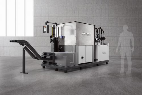 Metallspäne-Brikettiermaschine - TH 1500 - WEIMA Maschinenbau GmbH - Schleifstaub / Holzspäne / für rechteckige Briketts