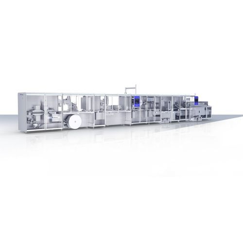 Automatische Verpackungsmaschine - BLU 400 - Uhlmann Pac-Systeme GmbH & Co. KG - Blister / Flaschen / für Spritzen