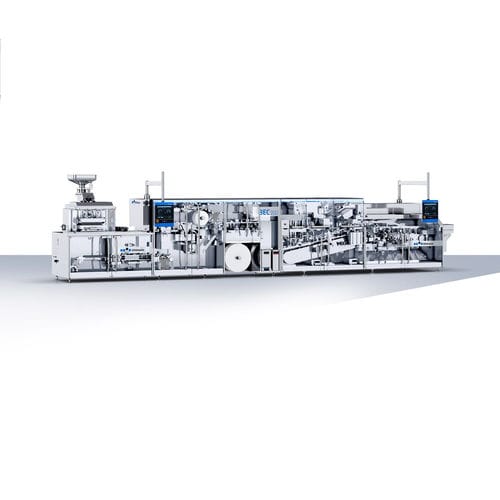 Horizontaler Kartonierer - BEC 200 - Uhlmann Pac-Systeme GmbH & Co. KG - für die Pharmaindustrie / kompakt / für Blister