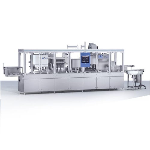 Abfüll- und Schraubverschlussanlage / für Flaschen - IBC 150 - Uhlmann Pac-Systeme GmbH & Co. KG - Tabletten / für Pharmaprodukte / Kapsel