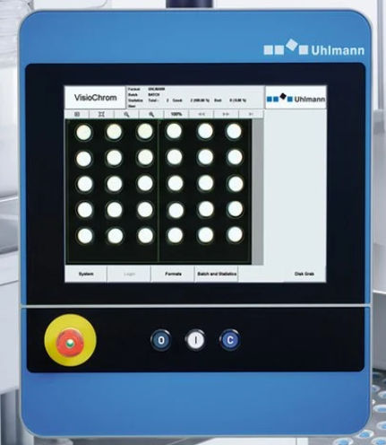 CCD-Inspektionssystem - VisioChrom series - Uhlmann Pac-Systeme GmbH & Co. KG - CMOS / Halbleiter / automatisch
