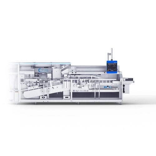 Horizontaler Kartonierer - C 2155 - Uhlmann Pac-Systeme GmbH & Co. KG - für die Pharmaindustrie / servogesteuert / für Blister