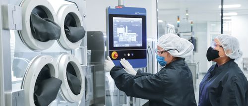 Containment-Isolator / Klasse II - Uhlmann Pac-Systeme GmbH & Co. KG - für pharmazeutische Verpackungen / bodenstehend