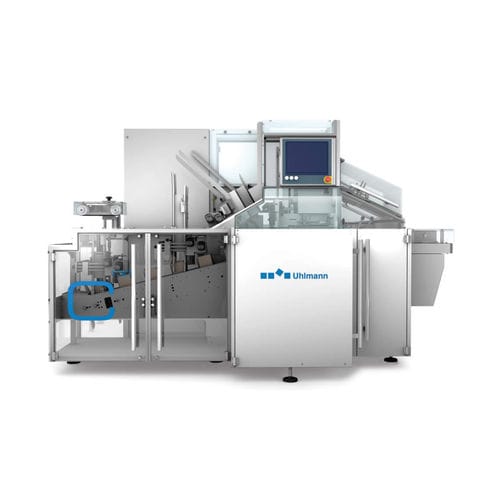 Horizontaler Kartonierer - C 130 - Uhlmann Pac-Systeme GmbH & Co. KG - medizinisch / kompakt / automatisch