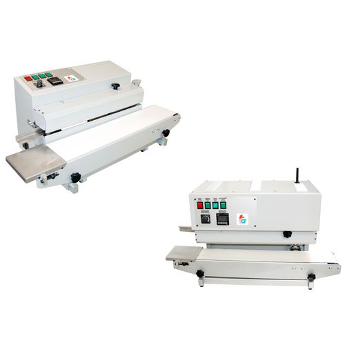 Heißsiegelgerät mit Förderer - SCV, SCH - Tecnimodern Automation - kontinuierlich / halbautomatisch / für Tüten