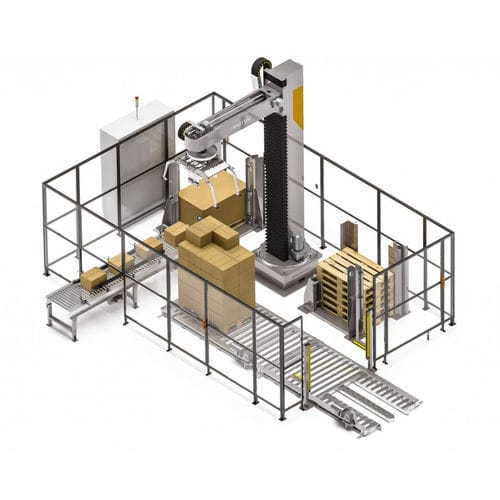 Roboter-Palettierer - MASTER 500 - TMG Impianti S.p.a. - Schicht / Schalen / für Karton