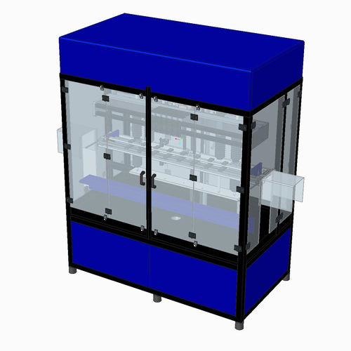 Topffüllmaschine - MLR 6 AC - SEVEN FLUSS S.r.l. - für Pflanzenschutzmittel / für Förderanlagen / linear