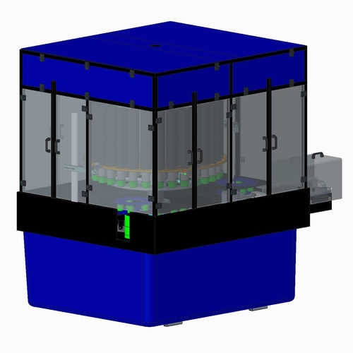 Topffüllmaschine - MRR 36 AC - SEVEN FLUSS S.r.l. - für Pflanzenschutzmittel / Dreh / Monoblock