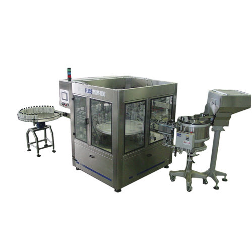 Automatische Füll- und Verschließanlage - Monoblocchi riempimento e tappatura multiformato MRM 900 V3 - SEVEN FLUSS S.r.l.