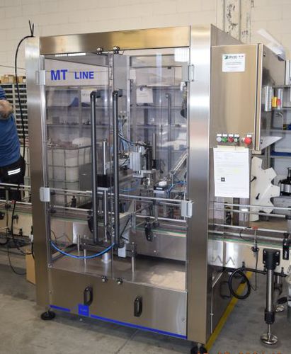 Lineare Verschliessmaschine - MT 1 &ndash; T1 STD &ndash; LINE - SEVEN FLUSS S.r.l. - automatisch