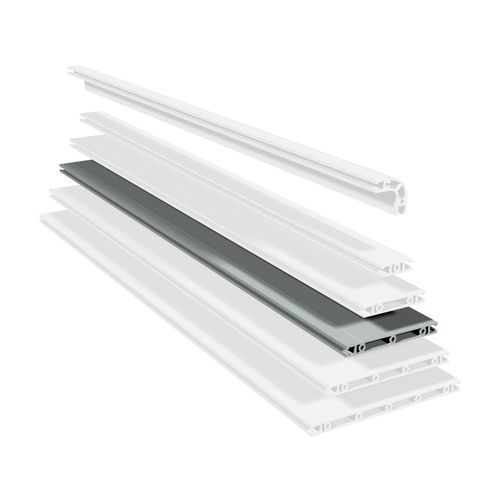 Aluminiumprofil - Panel profiles PP 50 - PP 250 - isel Germany - gerillt / flach / rechteckig