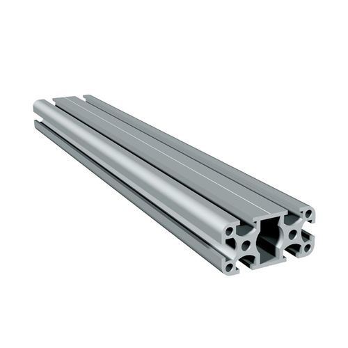 Aluminiumprofil - Universal profiles PU 25 / PU 50 - isel Germany - gerillt / flach / rechteckig