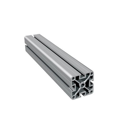 Aluminiumprofil - Rectangular profiles PS 50 / PS 80 - isel Germany - gerillt / rund / rahmen