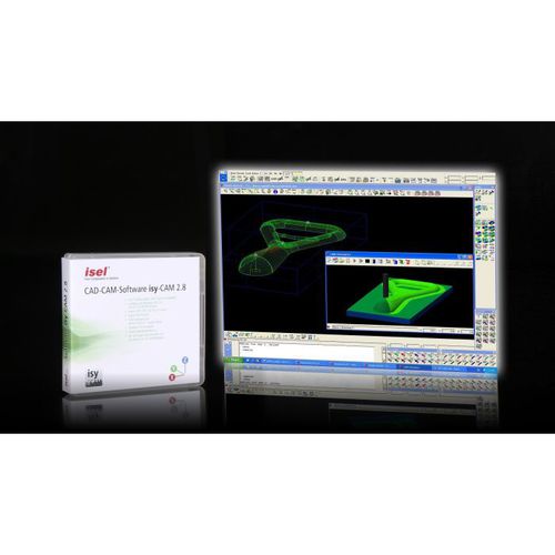 Simulationssoftware - isy CAM 2.8 - isel Germany - Steuerung / CAD / CAD/CAM