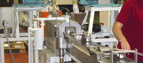 Laborextrusionsanlage - ICMA San Giorgio - für Platten / Profil / Aufbereitung