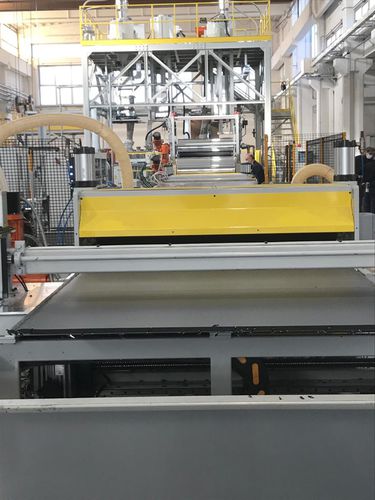 Extrusionsanlage für Platten - ICMA San Giorgio - Kunststoffplatten / Kunststoffrecycling / für PET