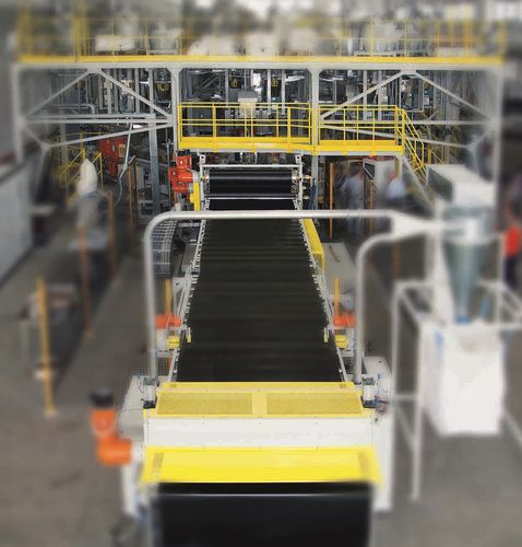 Extrusionsanlage / 3 Schichten - ICMA San Giorgio - 5 Schichten / für Platten / für Thermoplaste