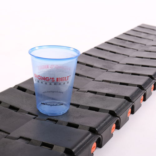 Modulares Förderband - HS-1800E/63.5MM pitch - Huanan Xinhai (Shenzhen) Technology Co.,Ltd. - PP / mit Rollen / Industrie