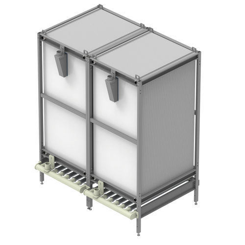 Biologische Abwasseraufbereitungsstation - BIO-CEL L-2 series - MANN+HUMMEL Water & Fluid Solutions - Container