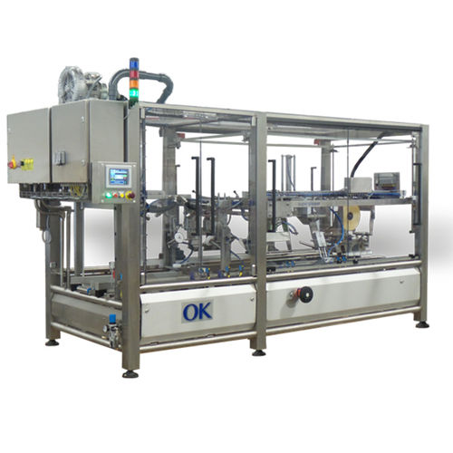 Falt-Sackverschließmaschine - Supercloser SC410 - OK International - mit Klebeband / automatisch