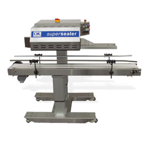 Dreh-Siegelmaschine - Supersealer SS2 - OK International - Heißluft / halbautomatisch / für Säcke