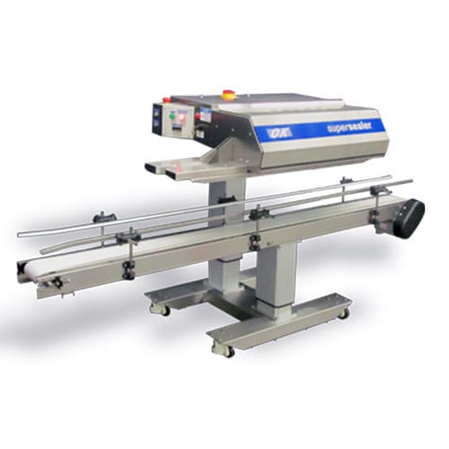 Dreh-Siegelmaschine - Supersealer SB30 - OK International - halbautomatisch / für Säcke / für Schwerlastanwendungen