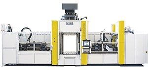 Vertikale Spritzgießmaschine - T series - DESMA Elastomertechnik - hydraulisch / HTV
