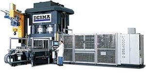 Horizontale Spritzgießmaschine - 968 series - DESMA Elastomertechnik - hydraulisch