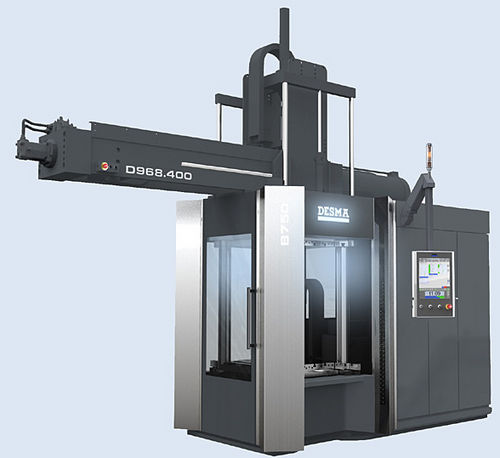 Vertikale Spritzgießmaschine - BENCHMARK S3 - DESMA Elastomertechnik - hydraulisch / für Elastomere