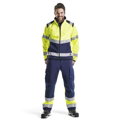 Arbeitsjacke - 487725163389  - BLAKLADER WORKWEAR - wasserdicht / Warnschutz / Polyester