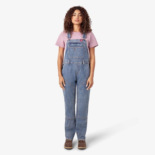 Arbeitslatzhose - FB839 - DICKIES - Denim / für Frauen / grün