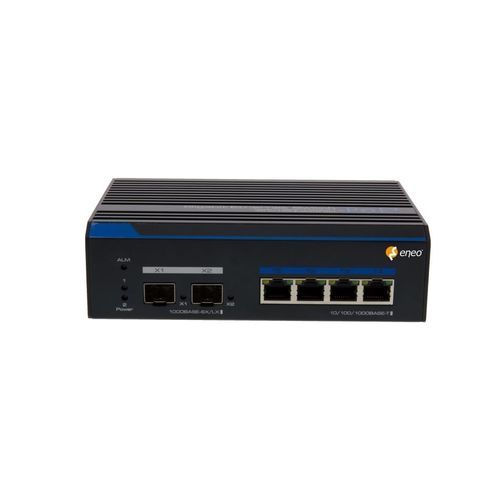 Ethernet-Switch / managed - IAM-5SG1004MMA - eneo - 4 Ports / Gigabit / Hutschienen