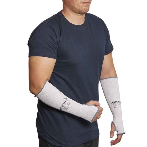 Arbeits-Unterarmschutz - POWERSLEEVE - LEBON - Schnittschutz / abriebfest / Polyethylen