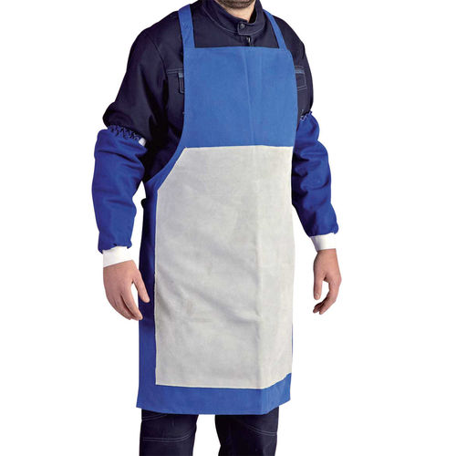 Arbeitsschürze - AP1/T2 - LEBON - feuerfest / genarbtes Rindleder / Baumwolle