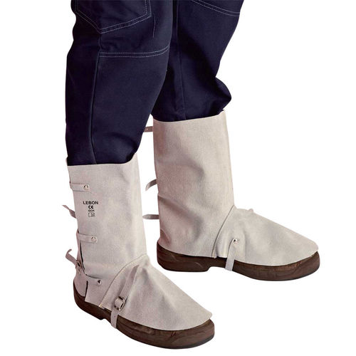 Feuerfester Überschuh - GCH - LEBON - Leder / zum Schweißen / unisex