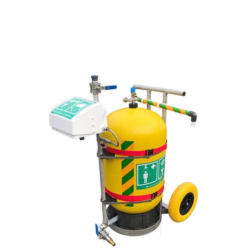 Mobile Sicherheitsdusche - MBK 28 - Matcon B.V. - Kunststoff / augen / für den Innenraum