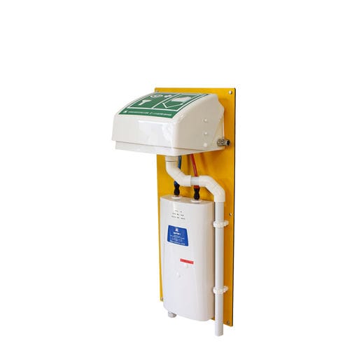 Wandmontierte Augendusche - GENERAL ID series - Matcon B.V. - Boiler / für den Innenbereich / für Außenbereich