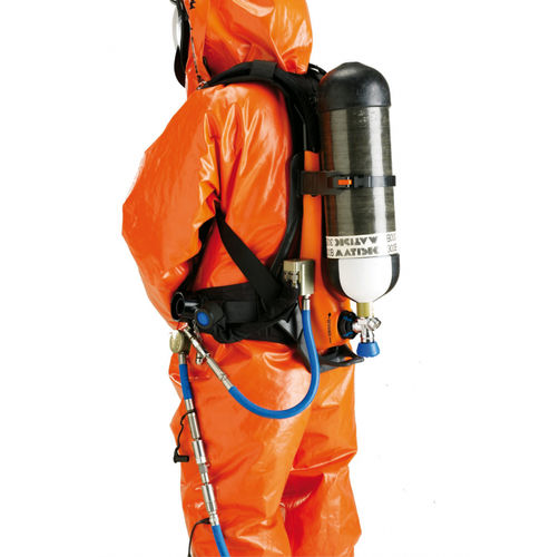Chemikalienbeständiger Overall - GR3 series - MATISEC - gasdicht / unisex / grün